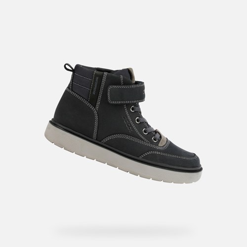 Geox Riddock Mid-calf Boots Jungen Navy Schwarz | KVN-129457