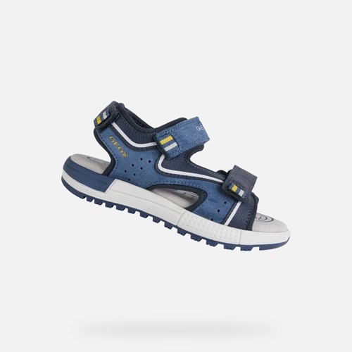 Geox Sandal Alben Sandalen Jungen Navy | QCJ-792685