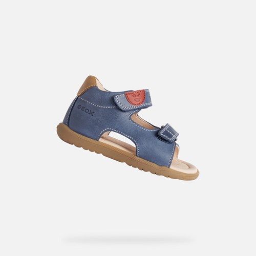 Geox Sandal Macchia First Steps Baby Navy | BTC-658230