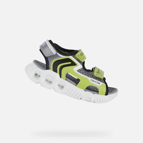 Geox Sandal Wroom Sandalen Jungen Schwarz | CFD-318507