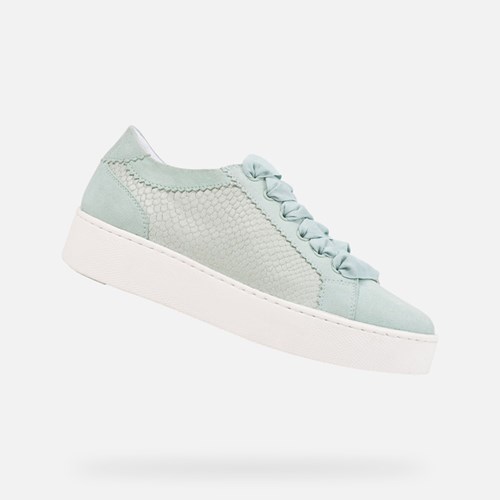 Geox Skyely Sneakers Damen Hellgrün | TIJ-501849