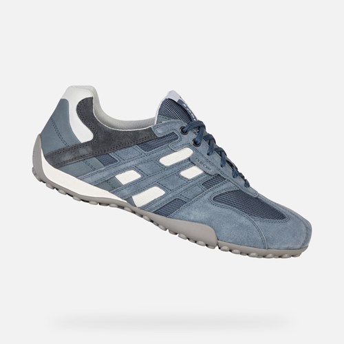 Geox Snake Sneakers Herren Weiß | RXN-415869