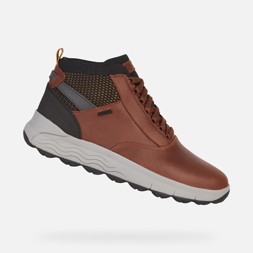 Geox Spherica 4x4 Abx Stiefeletten Herren Braun | KWG-963718