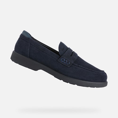Geox Spherica Ec11 Loafers Herren Navy | SFG-204613