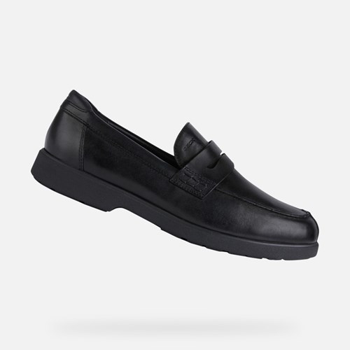 Geox Spherica Ec11 Loafers Herren Schwarz | RAP-043976