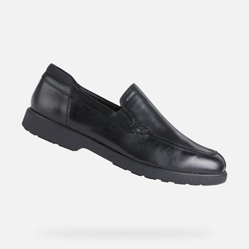 Geox Spherica Ec11 Weite Loafers Herren Schwarz | AXH-964372