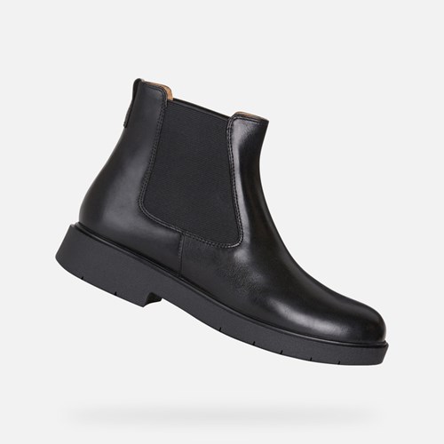 Geox Spherica Ec1 Stiefeletten Damen Schwarz | ILZ-820153