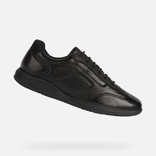 Geox Spherica Ec2 Freizeitschuhe Herren Schwarz | MAC-769813