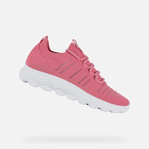 Geox Spherica Slip On Damen Fuchsie | CIP-523486