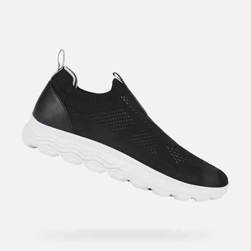 Geox Spherica Slip On Herren Schwarz | HFS-176493
