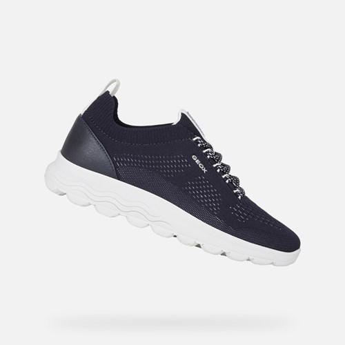 Geox Spherica Sneakers Damen Navy | FOL-715894