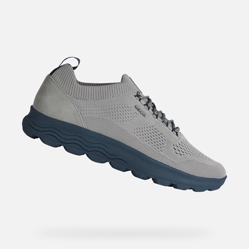 Geox Spherica Sneakers Herren Grau Navy | LPX-427180