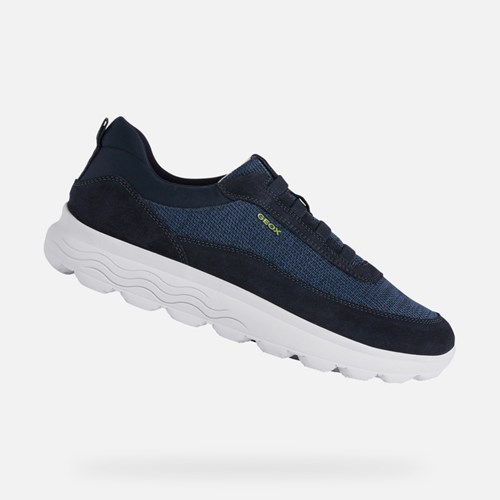 Geox Spherica Sneakers Herren Navy | HTR-359281