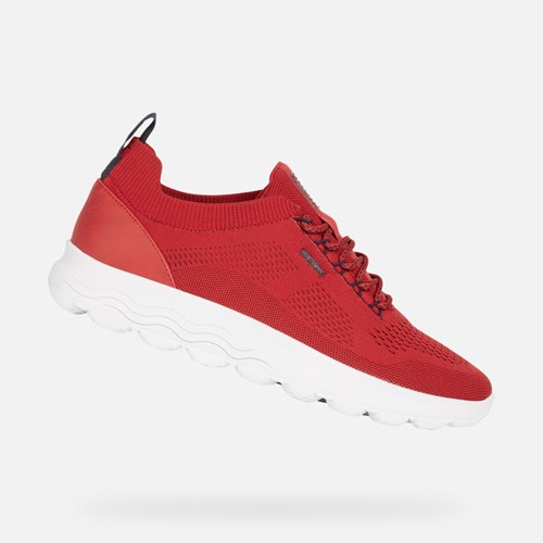 Geox Spherica Sneakers Herren Rot | BLA-912543