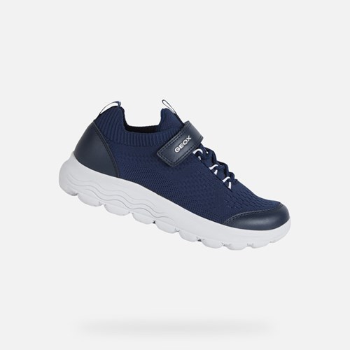Geox Spherica Sneakers Jungen Navy | UDZ-862415