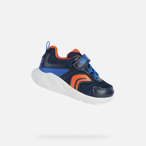 Geox Sprintye Sneakers Baby Navy Königsblau | ZDQ-637824