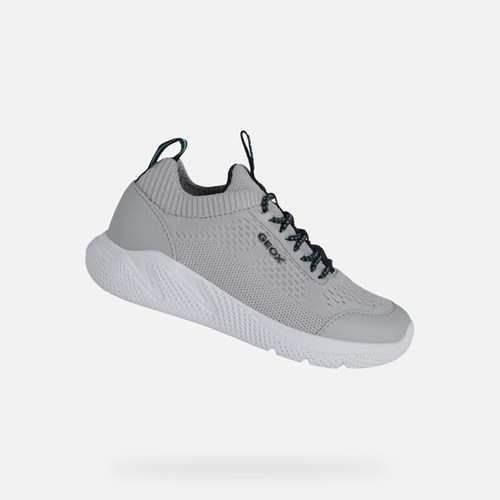 Geox Sprintye Sneakers Jungen Hellgrau | XNF-794853