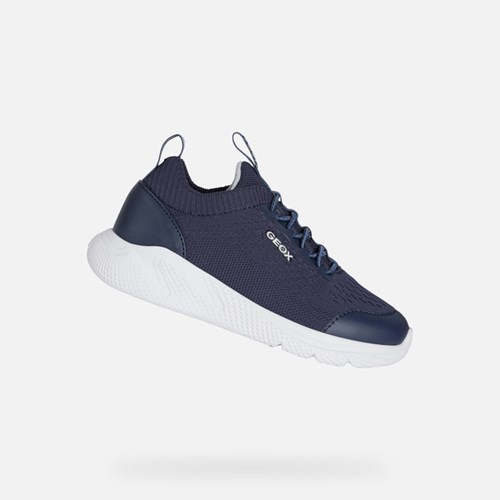 Geox Sprintye Sneakers Jungen Navy | WJE-951627