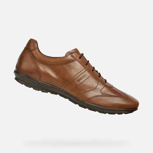 Geox Symbol Freizeitschuhe Herren Braun | HNM-972861