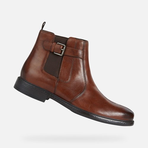 Geox Terence Stiefeletten Herren Braun | TLU-610543