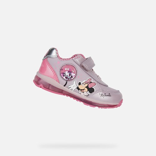Geox Todo Sneakers Baby Dunkelrosa Fuchsie | CHN-280459