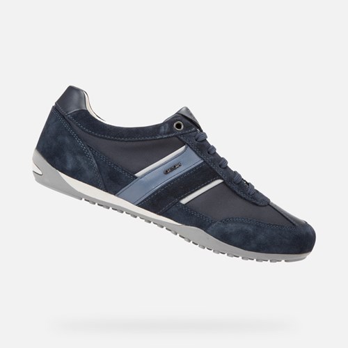 Geox Wells Sneakers Herren Dunkelnavy | DTR-109582