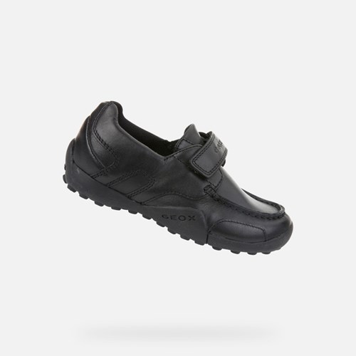 Geox Winter Snake Loafers Jungen Schwarz | ZVE-613205