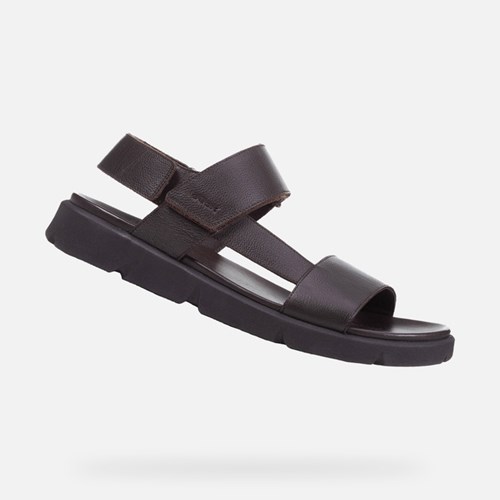 Geox Xand 2s Sandalen Herren Braun | JWH-103859