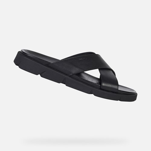 Geox Xand 2s Sandalen Herren Schwarz | KHQ-095431