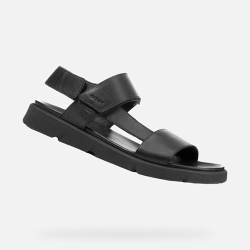 Geox Xand 2s Sandalen Herren Schwarz | YWP-179486